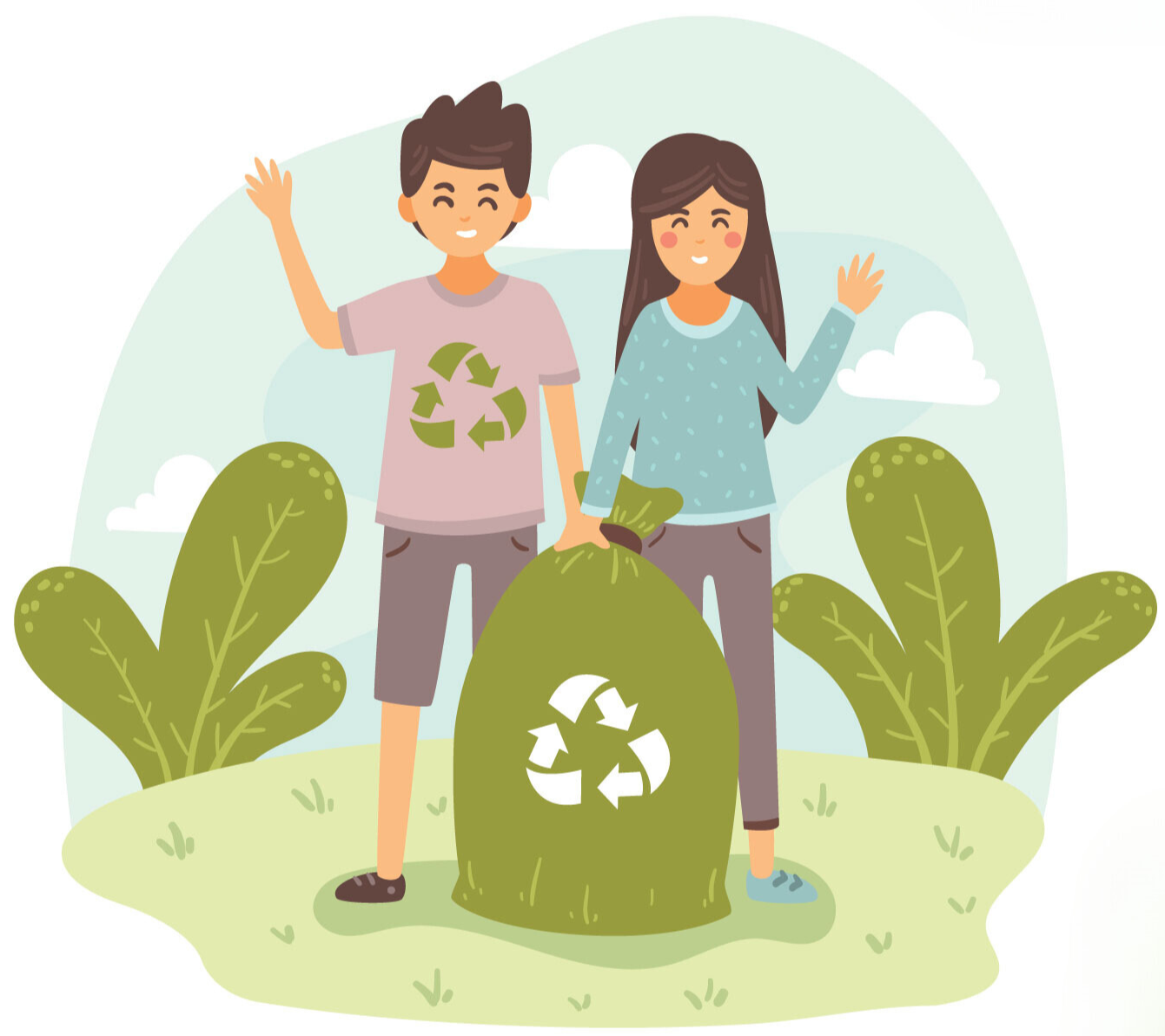 Bank Sampah Ilustrasi Recycle